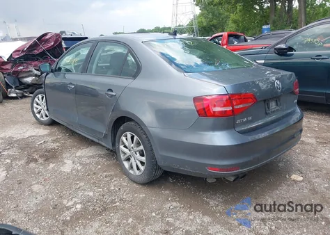 2015 Volkswagen Jetta Sedan 1.8T Se из США, поврежденный, VIN 3VWD17AJ5FM315426